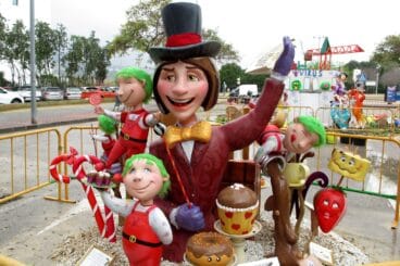 Falla Camp Roig infantil 2022 Dénia