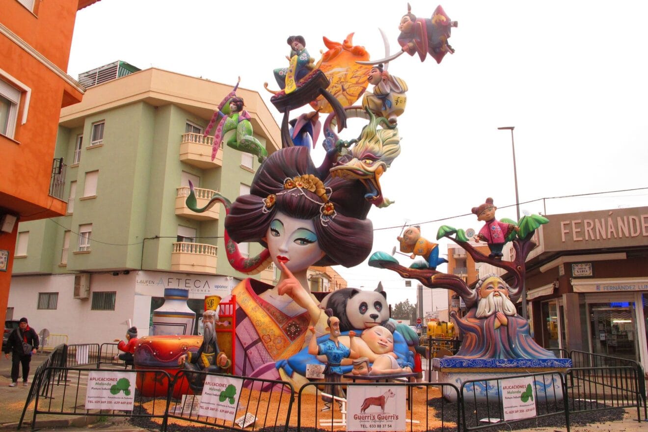 Falla Darrere del Castell 2022 Dénia