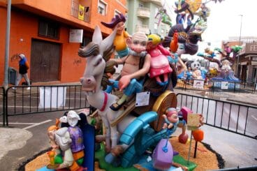 Falla Darrere del Castell infantil 2022 Dénia