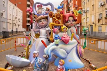 Falla Diana infantil 2022 Dénia