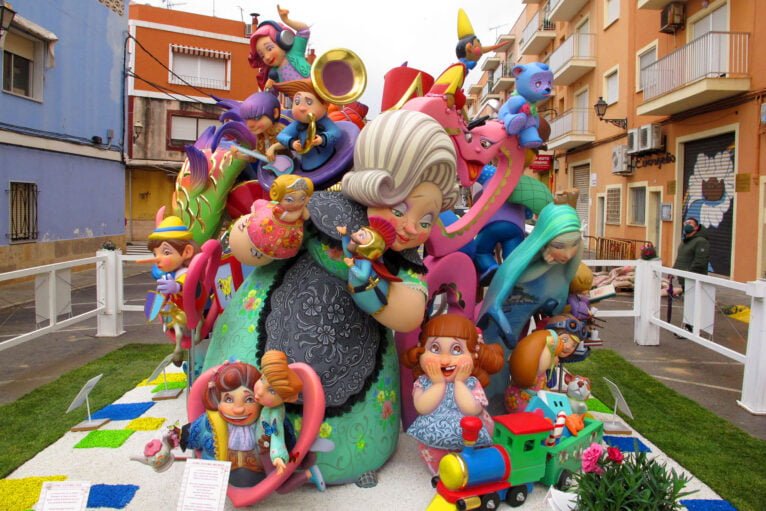 Falla infantil Baix la Mar 2022 Dénia