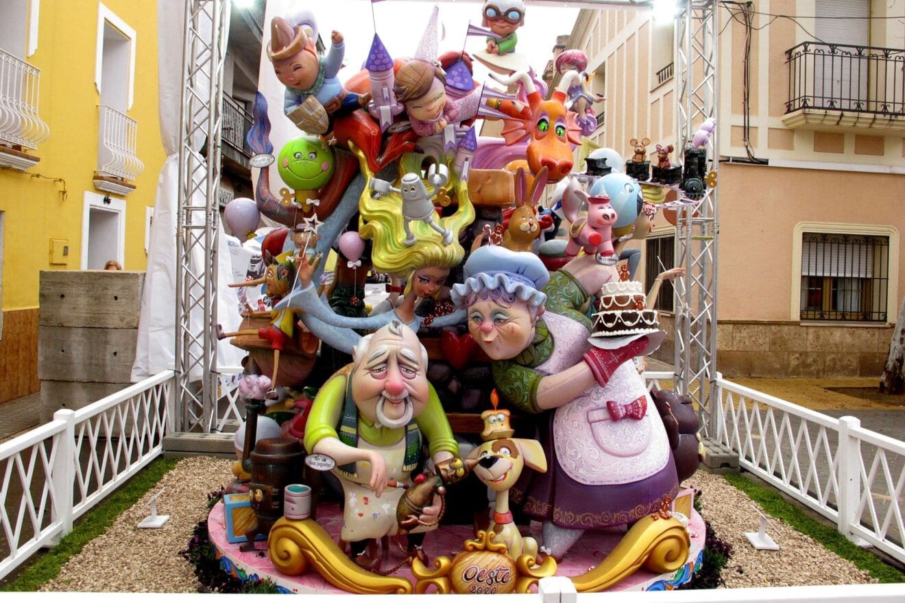 Falla Oeste infantil 2022 Dénia