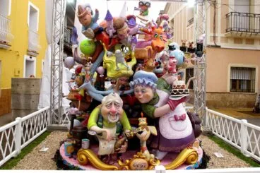 Falla Oeste infantil 2022 Dénia