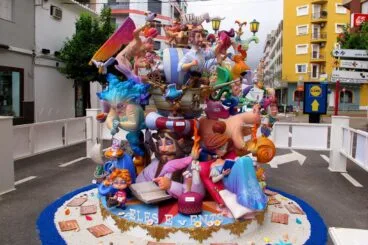 Falla Saladar infantil 2022 Dénia