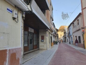 Finalización de la obra en la calle calpina