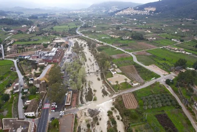 gorgos en xalo a vista de dron