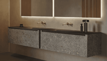 Lavabo doble con Cresan