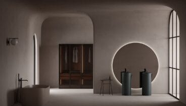 Lavabo doble minimalista y elegante