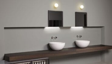 Lavabo minimalista ovalado