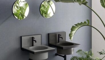 Lavabo suspendido sin mueble en Cresan