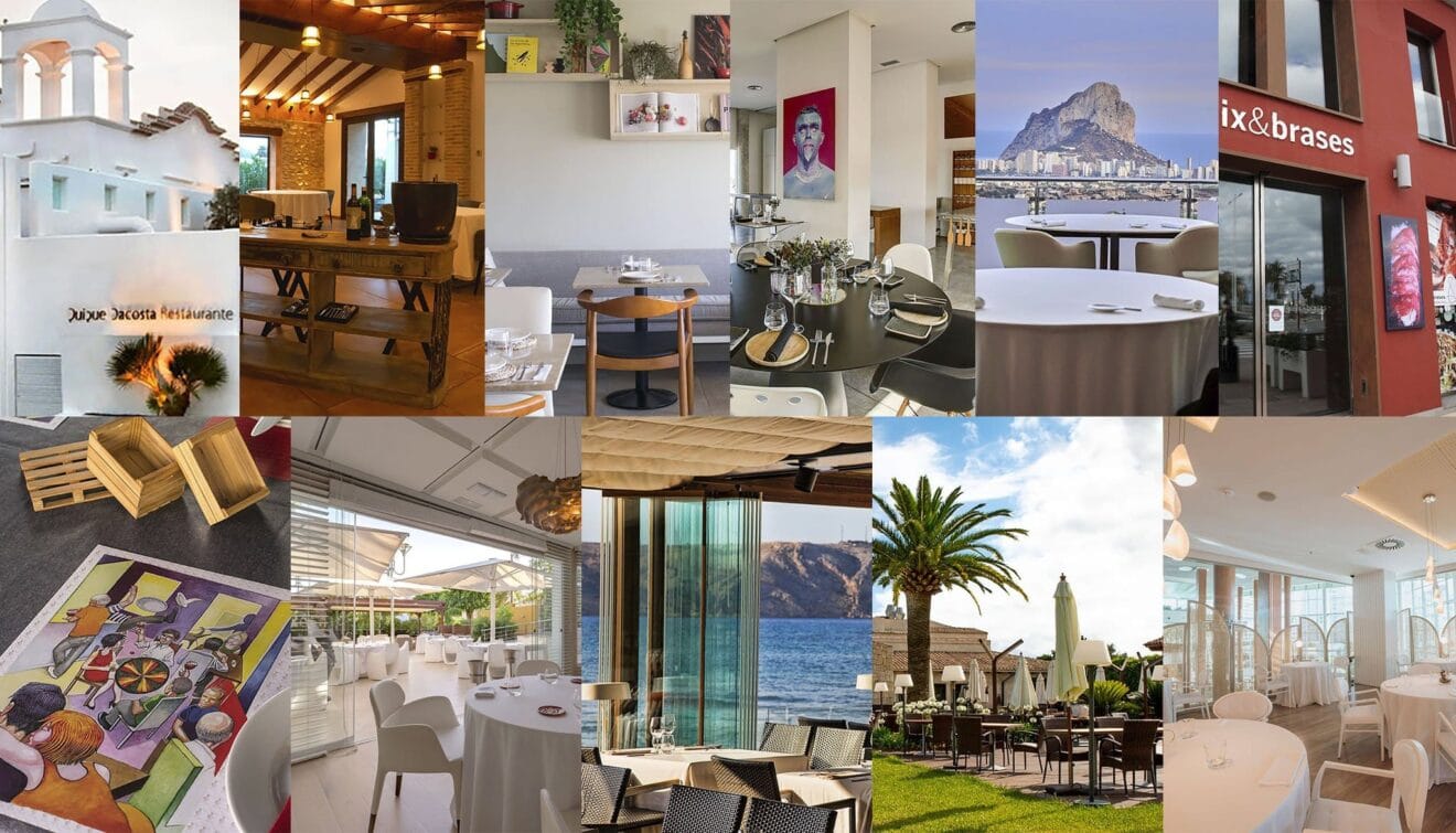 Los mejores restaurantes de la Guía Repsol en la Marina Alta