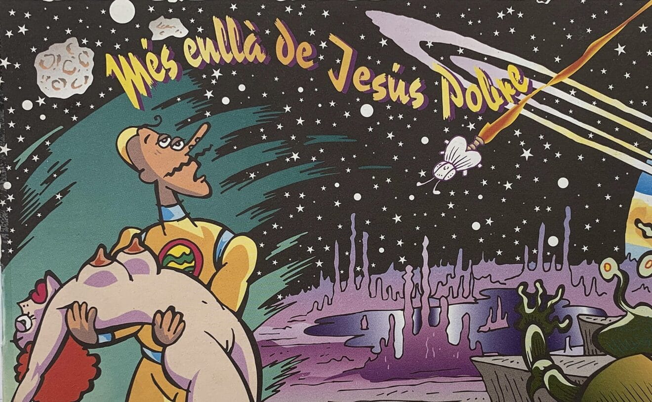 'Més enllà de Jesús Pobre' cómic de El Persa