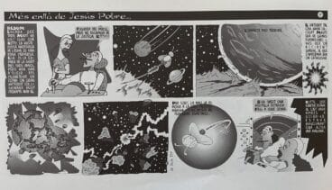 Novena página cómic ‘Més enllà de Jesús Pobre’, El Persa