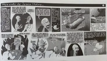 Octava página cómic ‘Més enllà de Jesús Pobre’, El Persa