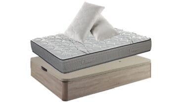 pack relax con colchon viscoelastico y canape con conjunto de almohadas de regalo