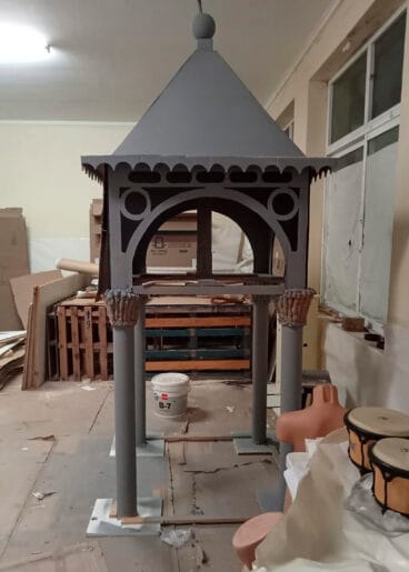 Parte superior de la falla en Pamis aguardando su momento