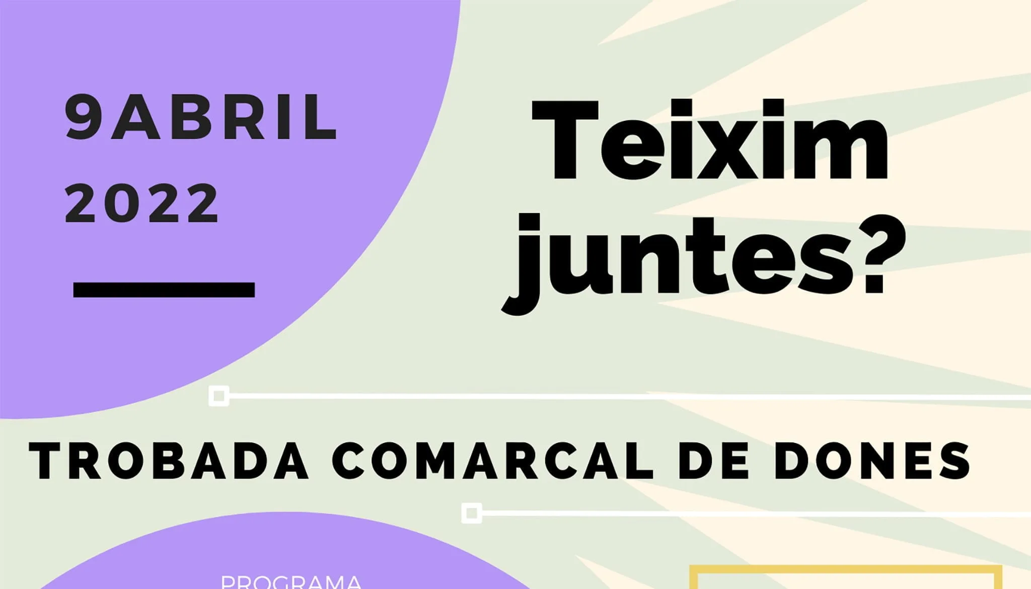 portada del encuentro de mujeres de la massma copia
