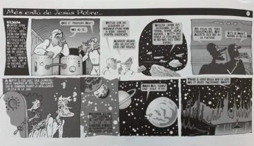 Quinta página cómic ‘Més enllà de Jesús Pobre’, El Persa