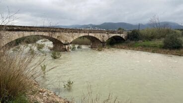 Río Girona a la altura de Tormos
