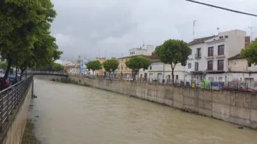 rio girona a su paso por el verger