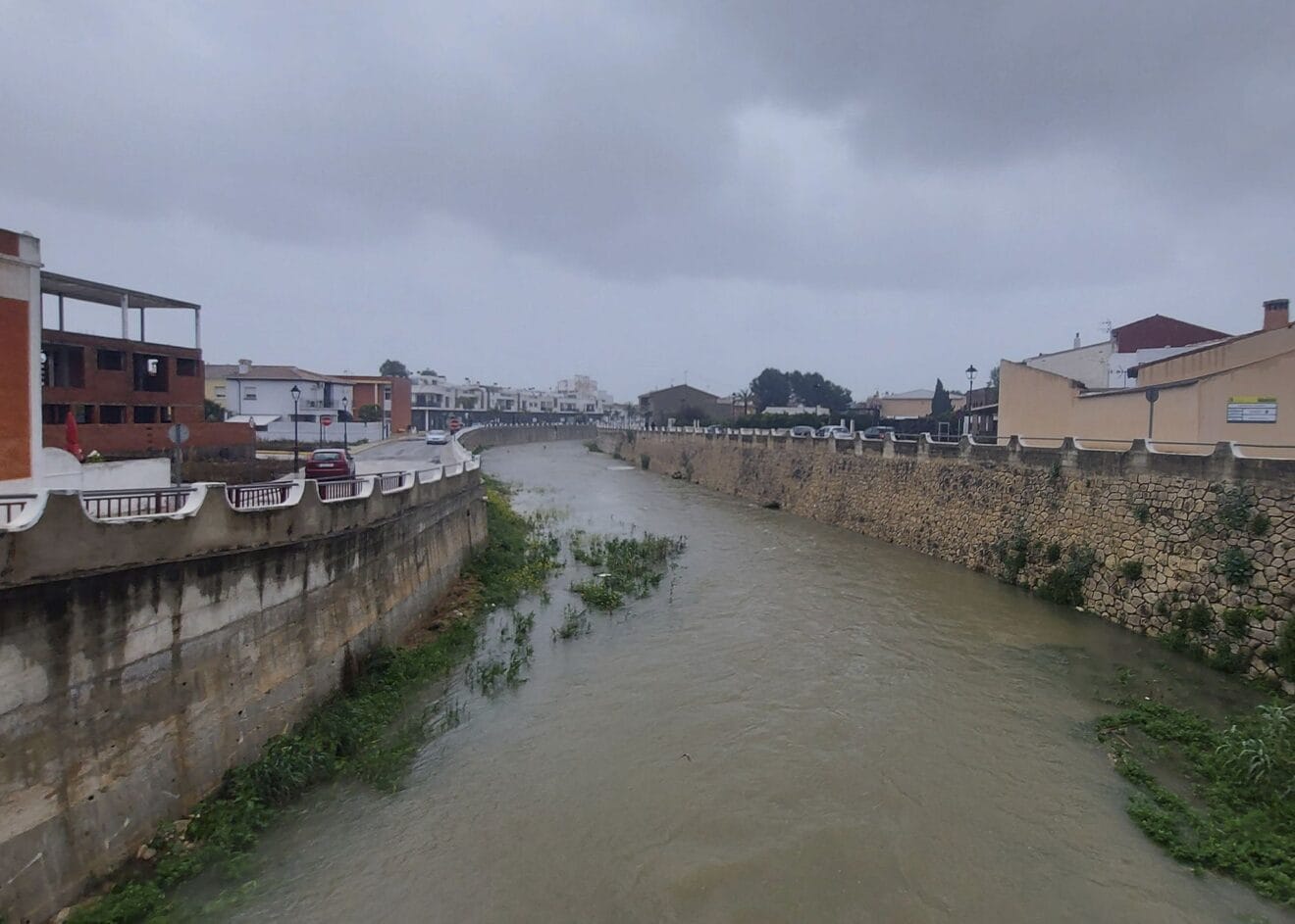 Río Girona a su paso por Els Poblets, 22 de marzo 2022