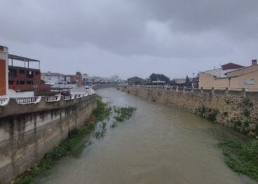 Río Girona a su paso por Els Poblets, 22 de marzo 2022