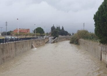 Río Girona a su paso por Els Poblets hoy