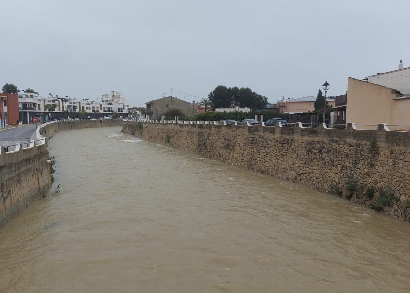 Río Girona en Els Poblets, 24 de marzo 2022
