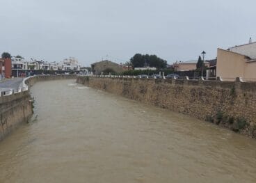 Río Girona en Els Poblets, 24 de marzo 2022
