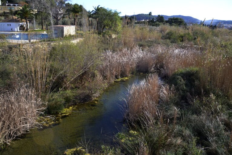 Río Gorgos a su paso por Xaló