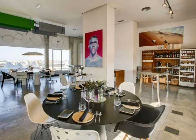 Imagen: Sala del restaurante Aticcook