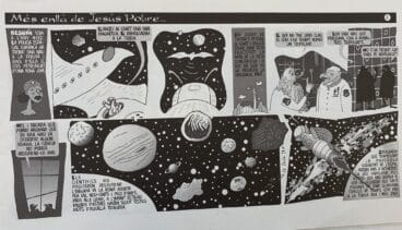 Segunda página cómic ‘Més enllà de Jesús Pobre’, El Persa