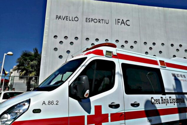 Imagen: Servicio de ambulancia en Calp