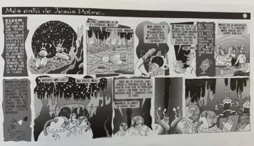 Sexta página cómic ‘Més enllà de Jesús Pobre’, El Persa