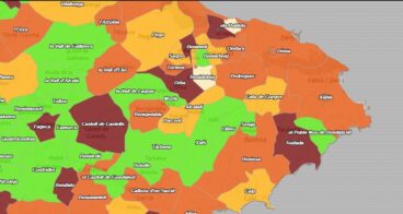 La incidencia en la Marina Alta vuelve a situarse en riesgo alto de contagio 5 situacion de coronavirus en las poblaciones de la marina alta