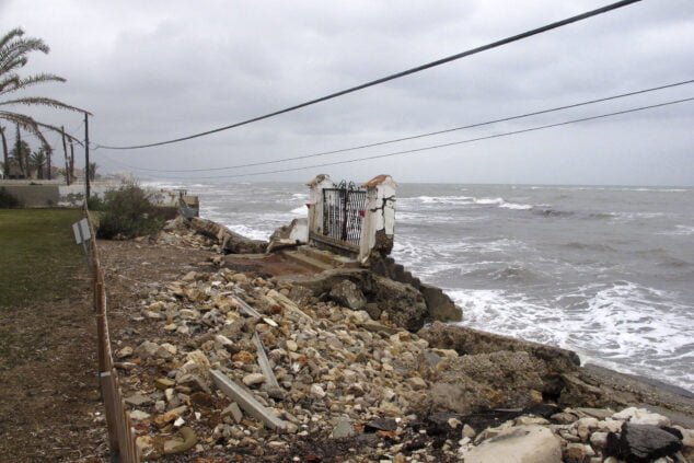 Image: Coastal storm in Dénia