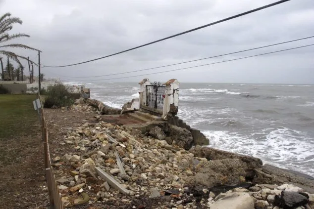 Imagen: Temporal costero en Dénia