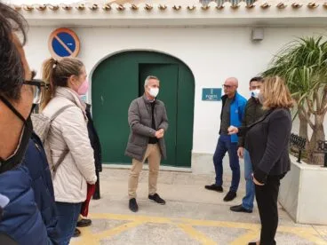 Visita al puerto de Calp