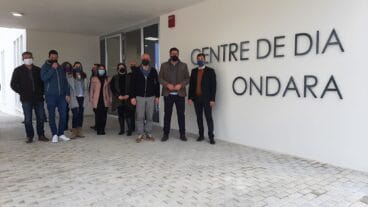visita del diputado al centro de dia de ondara