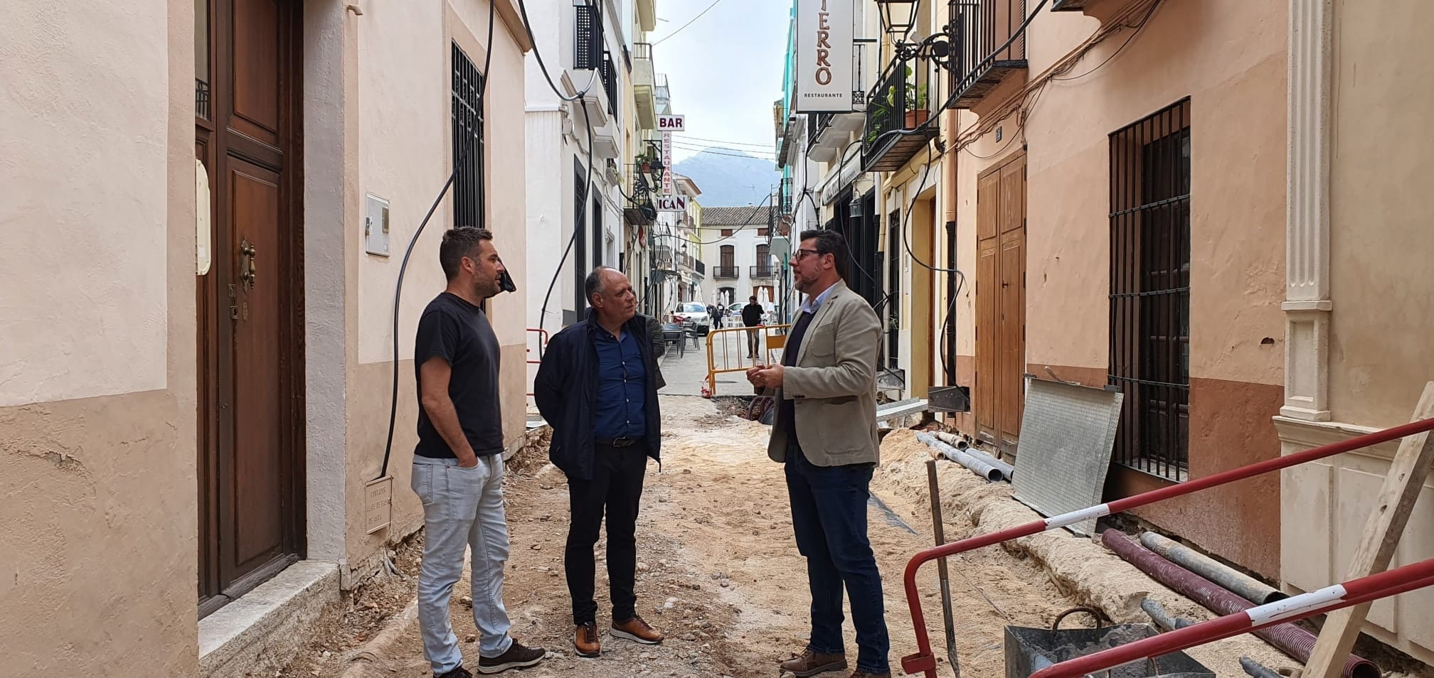avanzan a buen ritmo las obras del centro historico de