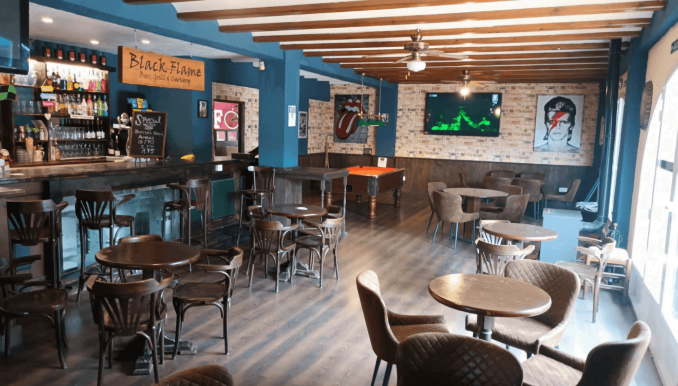Bar-restaurante inglés en Pedreguer