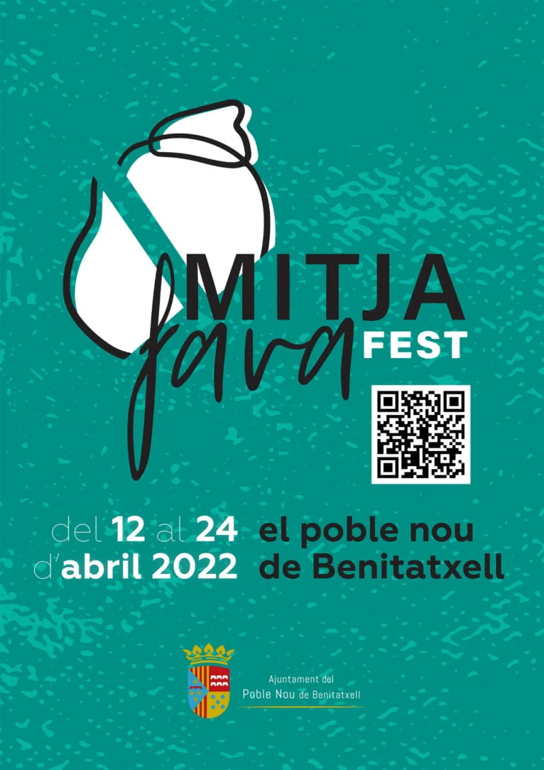 Poster for the Mitjafava Fest 2022 in Benitatxell