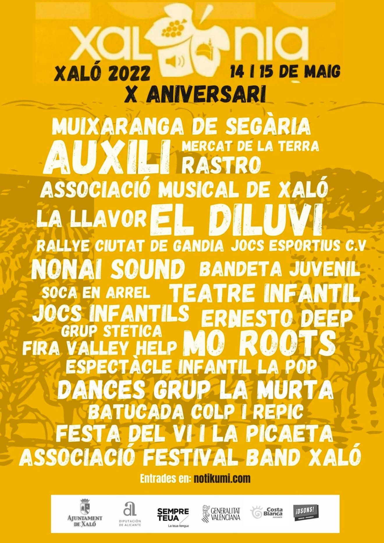 Cartel del Xalónia 2022