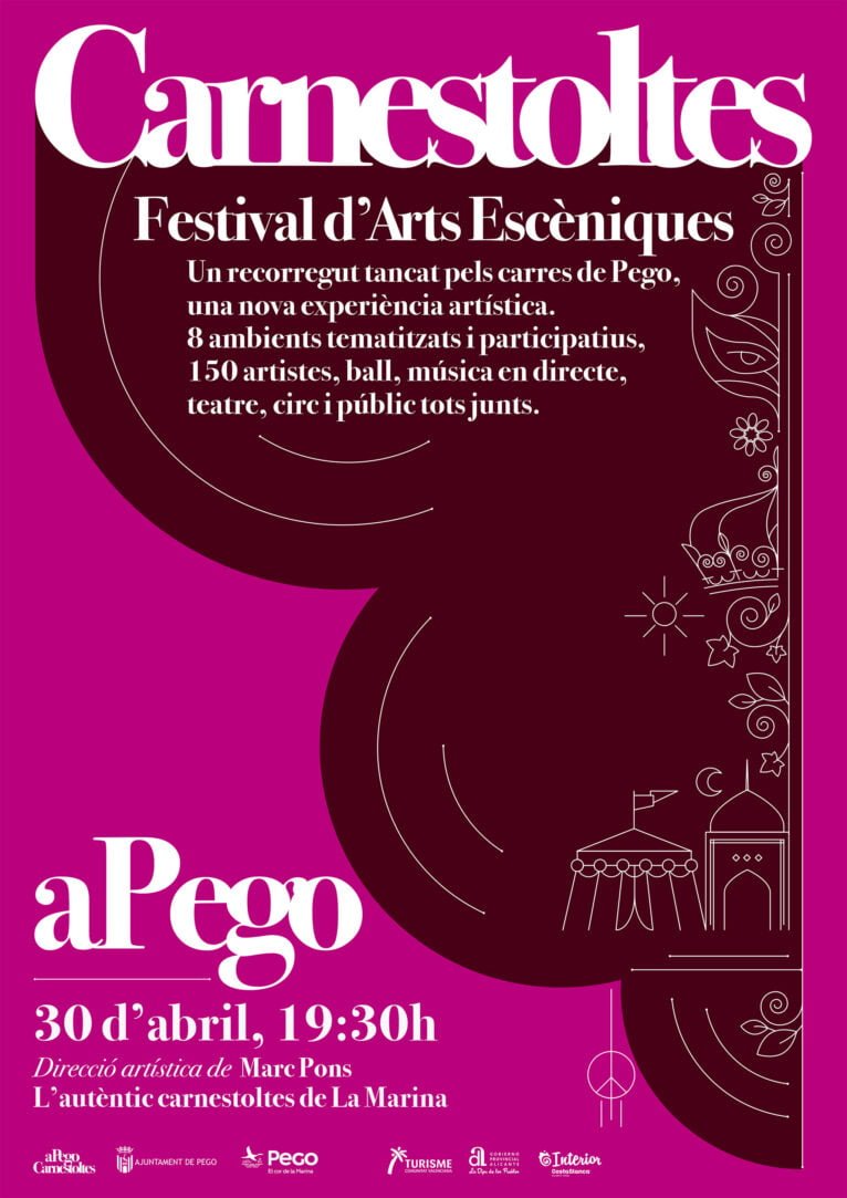 Cartel Festival Arts Escèniques, Pego