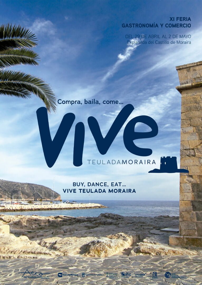 Cartel 'Vive Teulada-Moraira 2022'