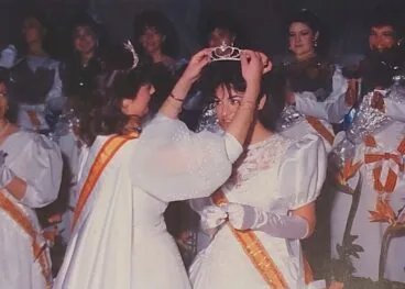 Coronación de la reina en 1987