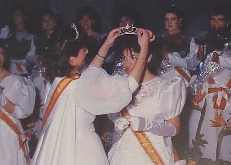 Coronación de la reina en 1987