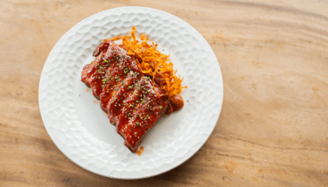 Costillas cocinadas a baja temperatura