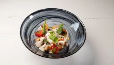 Deliciosas ensaladas en este restaurante de Calpe