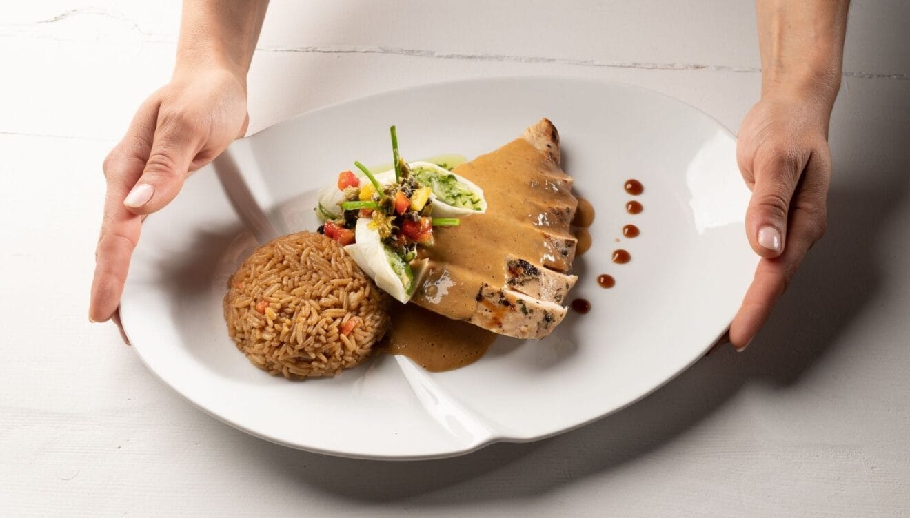 Deliciosos platos muy completos en este restaurante de Calpe